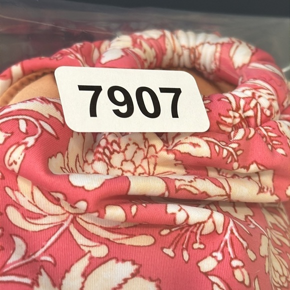 J. Crew O-Ring Bandeau Bikini Top Women's Plus 3X Pink Tossed Floral New BH555 - Picture 12 of 13